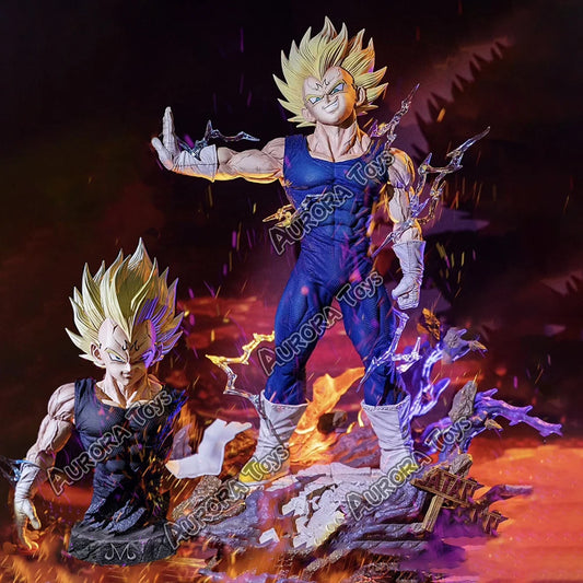 12.6In/32Cm Anime Dragon Ball Z Figure Majin Vegeta Figurine PVC Action Figures Collection Model Toys Gifts