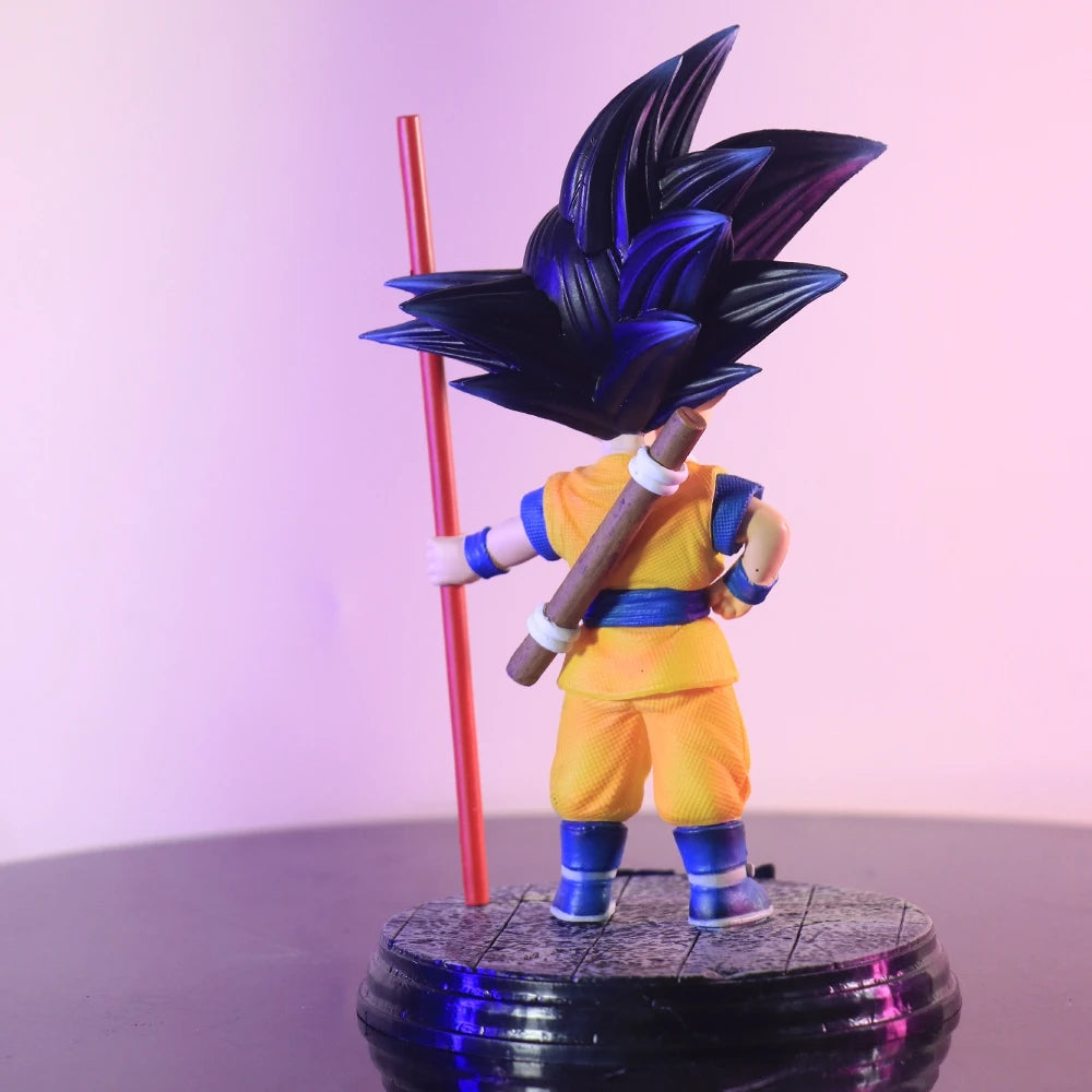 Anime Dragon Ball Action Figures Super Saiyan Cute Son Goku Pvc 18Cm Model Toys Holiday Gift