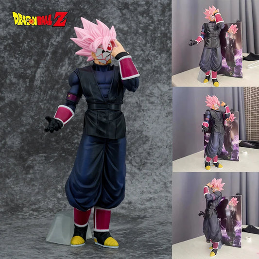25Cm Dragon Ball Zamasu Black Goku Action Figure PVC Figurine GK Statue Collection Model Decorationtoys Children Birthday Gifts