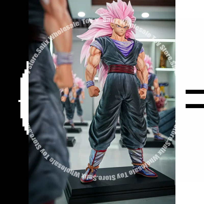 In Stock Jt Statue Jt Toys Dragon Ball Son Goku Figurine Ssj3 Goku Rose Goku Figurine Super Saiyan 3 Goku Anime Figure Toys