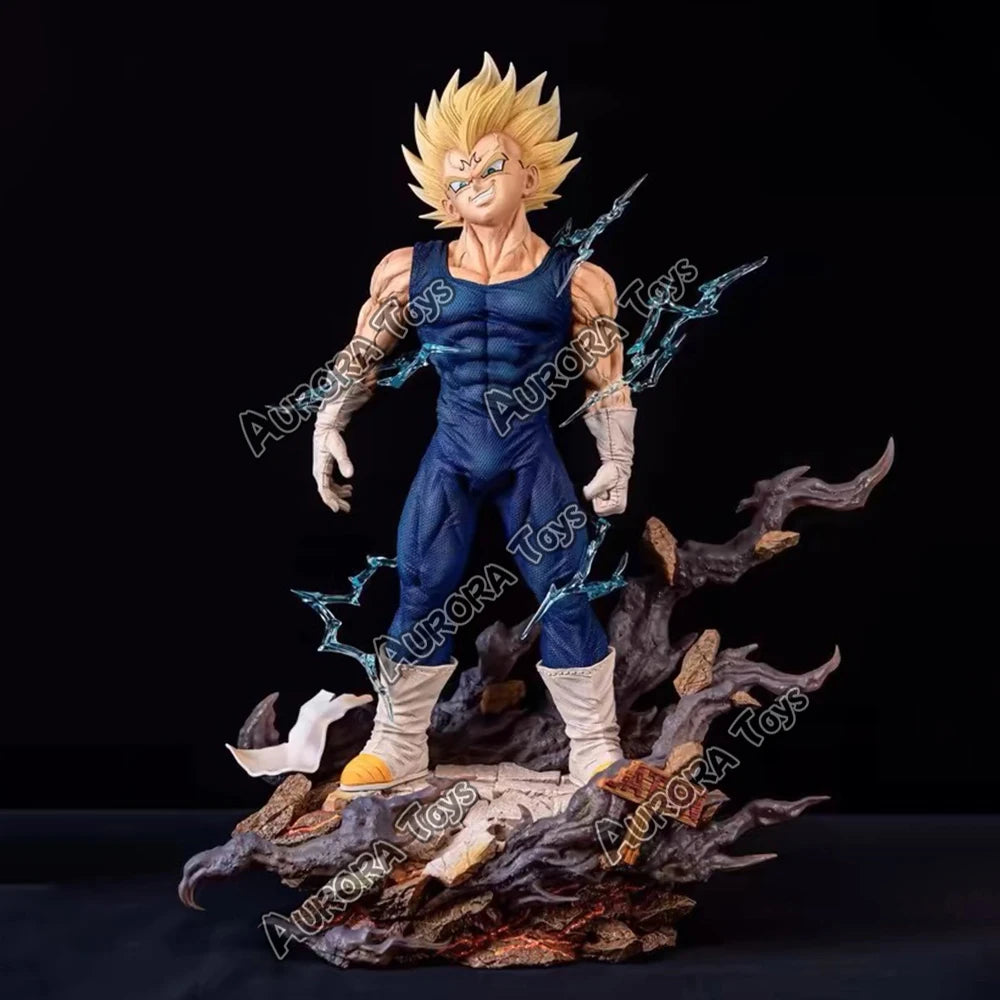12.6In/32Cm Anime Dragon Ball Z Figure Majin Vegeta Figurine PVC Action Figures Collection Model Toys Gifts
