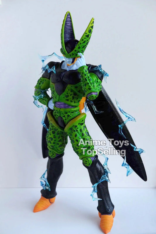 35Cm/13.7In Anime Dragon Ball Z Figure Explosion Cell Figure PVC Collectible Model Toys Gifts