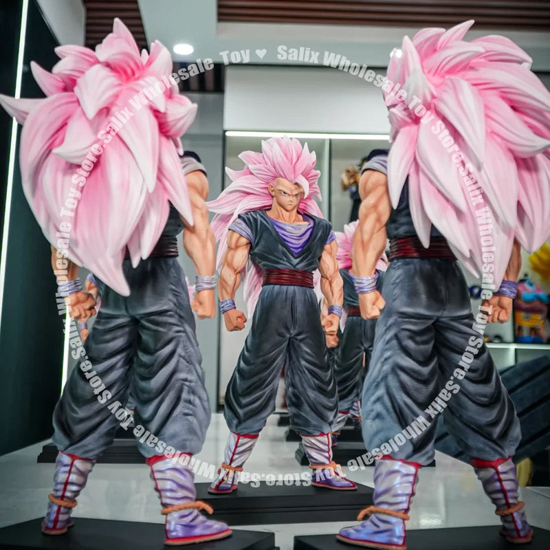 In Stock Jt Statue Jt Toys Dragon Ball Son Goku Figurine Ssj3 Goku Rose Goku Figurine Super Saiyan 3 Goku Anime Figure Toys