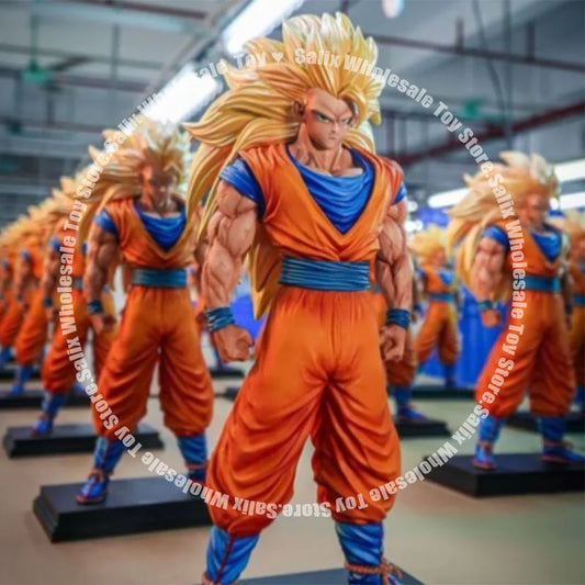 In Stock Jt Statue Jt Toys Dragon Ball Son Goku Figurine Ssj3 Goku Rose Goku Figurine Super Saiyan 3 Goku Anime Figure Toys