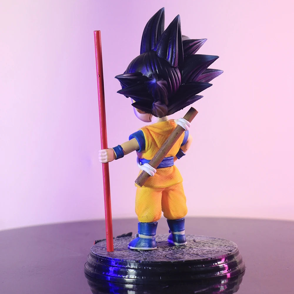 Anime Dragon Ball Action Figures Super Saiyan Cute Son Goku Pvc 18Cm Model Toys Holiday Gift