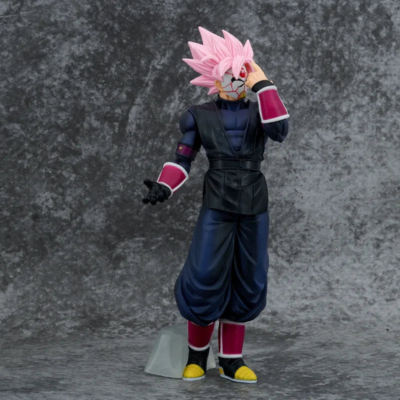 25Cm Dragon Ball Zamasu Black Goku Action Figure PVC Figurine GK Statue Collection Model Decorationtoys Children Birthday Gifts