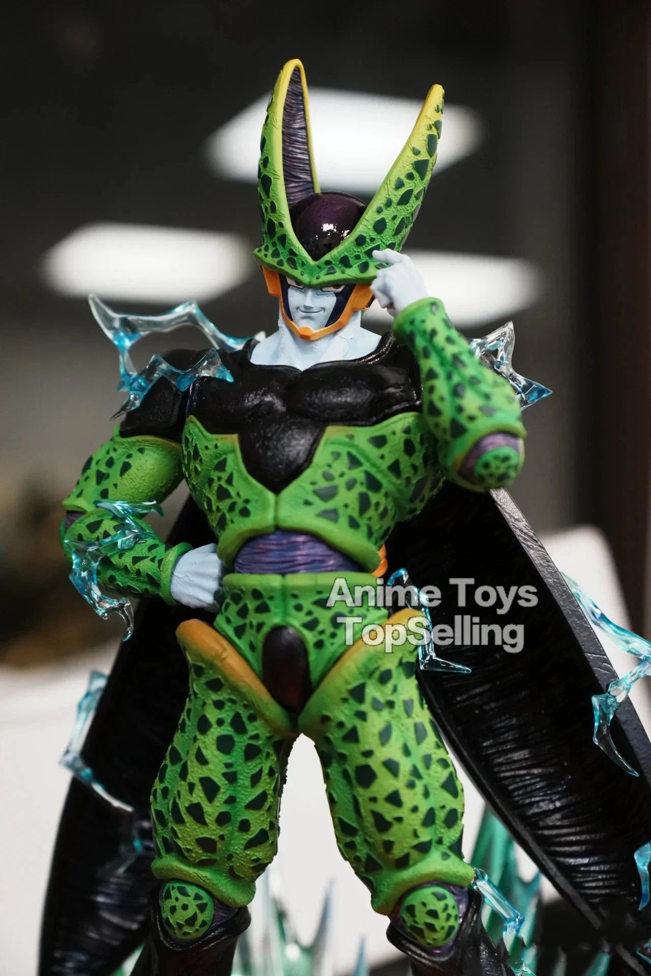 35Cm/13.7In Anime Dragon Ball Z Figure Explosion Cell Figure PVC Collectible Model Toys Gifts