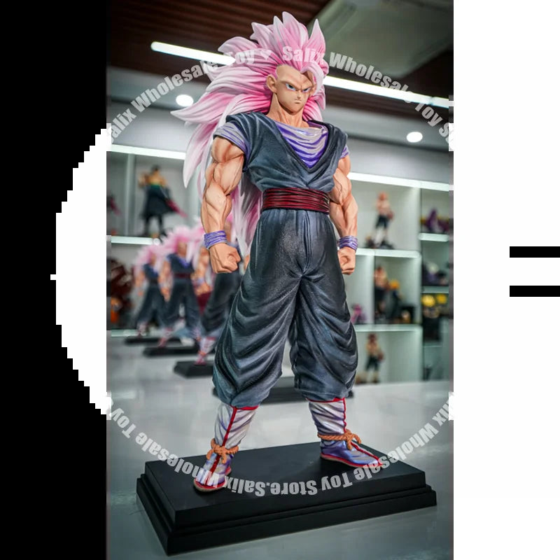 In Stock Jt Statue Jt Toys Dragon Ball Son Goku Figurine Ssj3 Goku Rose Goku Figurine Super Saiyan 3 Goku Anime Figure Toys
