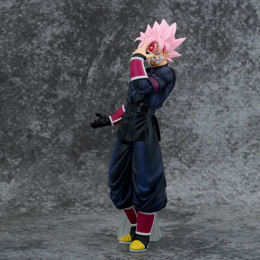 25Cm Dragon Ball Zamasu Black Goku Action Figure PVC Figurine GK Statue Collection Model Decorationtoys Children Birthday Gifts
