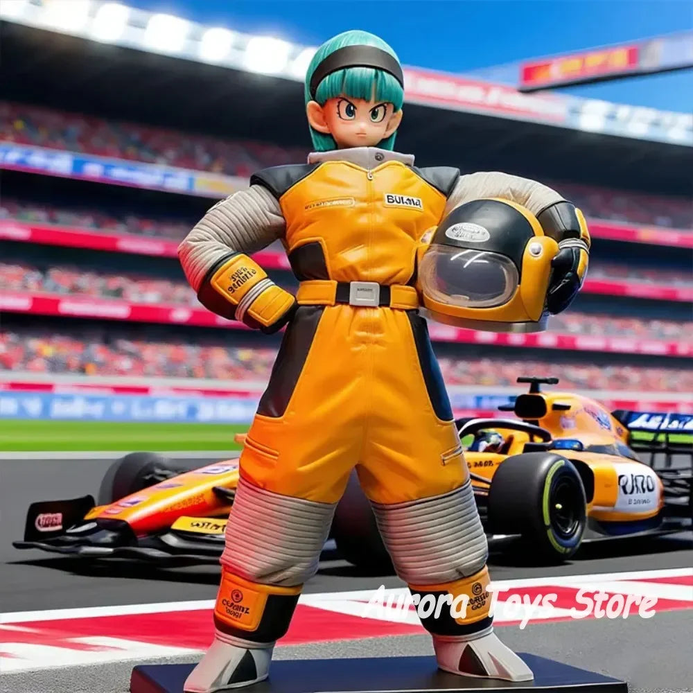 8.26In/21Cm Anime Dragon Ball Z Figure Space Suit Bulma Action Figures Pvc Statue Desktop Ornamen Collection Model Toys Gifts