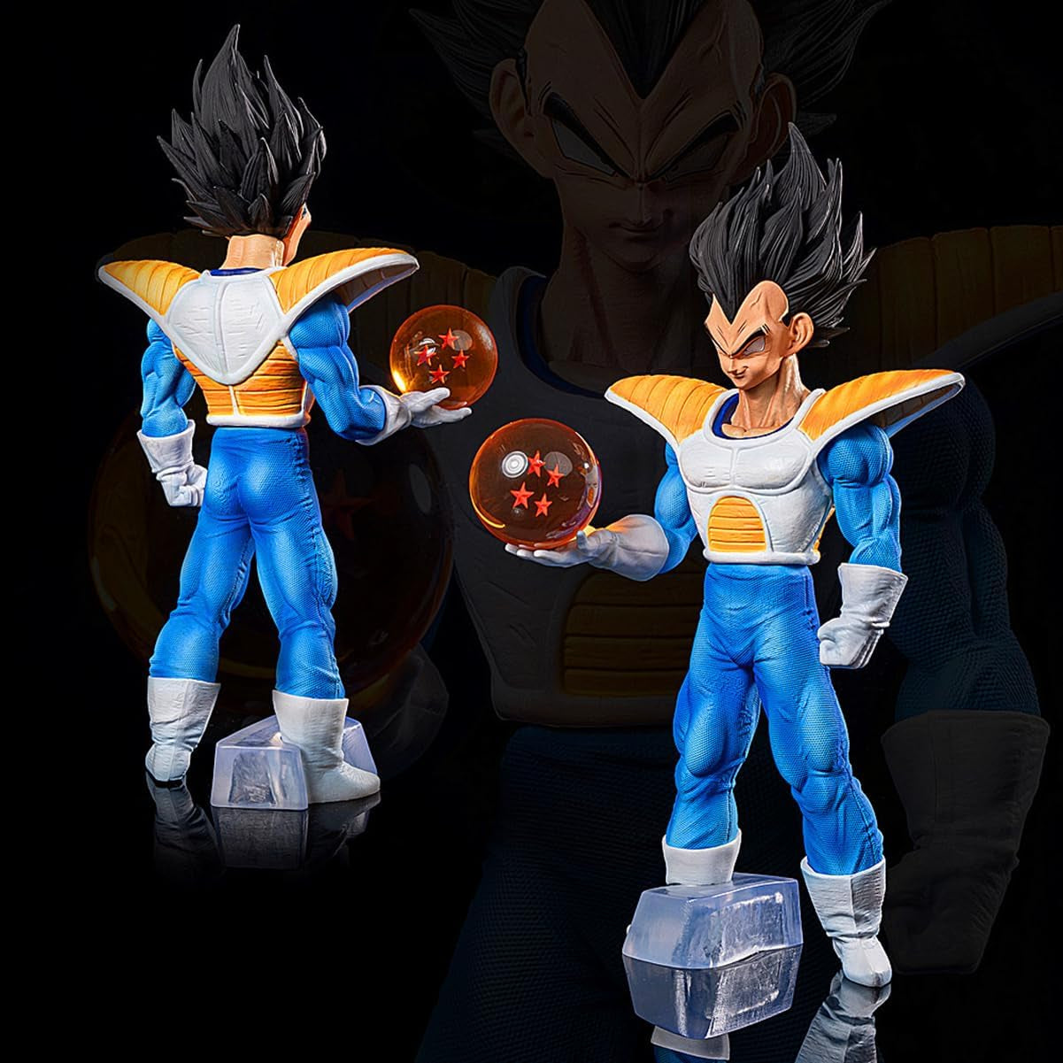 DZB Vegeta Actions Figure Statue Figurine Collection Birthday Gifts PVC 11 Inch