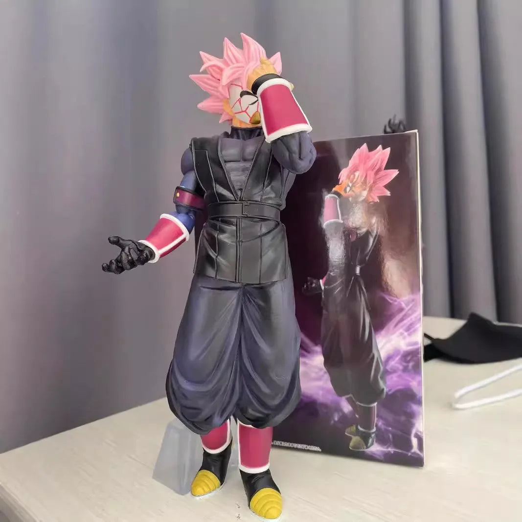 25Cm Dragon Ball Zamasu Black Goku Action Figure PVC Figurine GK Statue Collection Model Decorationtoys Children Birthday Gifts
