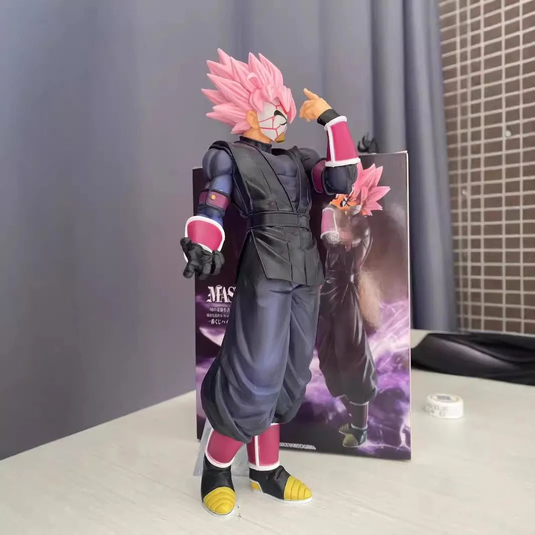 25Cm Dragon Ball Zamasu Black Goku Action Figure PVC Figurine GK Statue Collection Model Decorationtoys Children Birthday Gifts